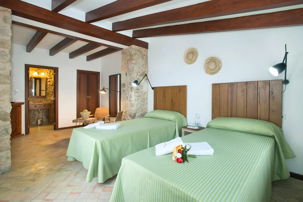 Petit Caimarí | Hotel de Interior - Habitación doble clásica camas individuales - Foto 3