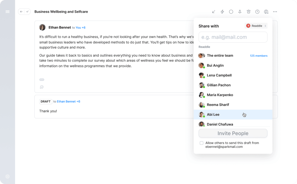 Sparkmail tu gestor de correo