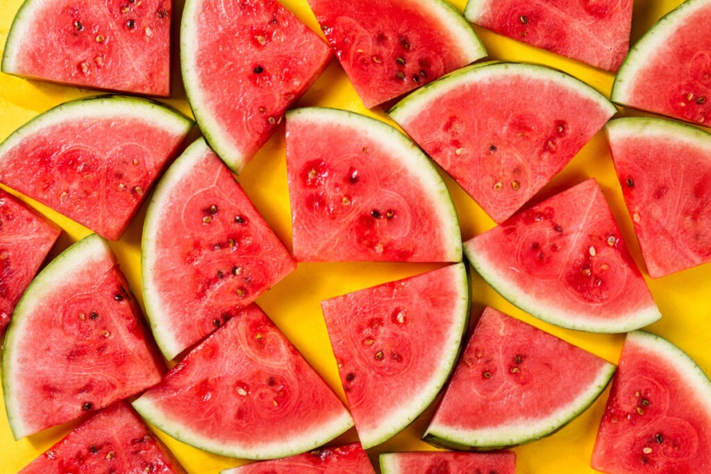 Sandía para combatir el calor del verano haciendo turismo rural